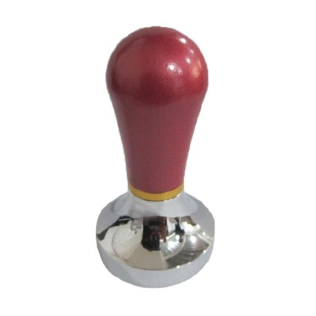 Coffee Tamper PROFESIONAL Mango de Color Rosa